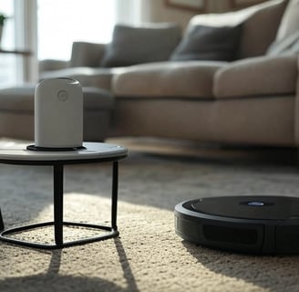 Inteligência artificial em casa, alexa, robô aspirador