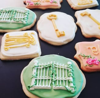 Key to your heart cookies