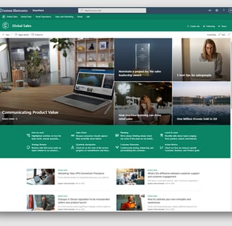 SharePoint Communications Site