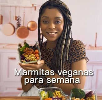 Dona de casa e mãe faz marmitas veganas para ganhar aquela renda extra