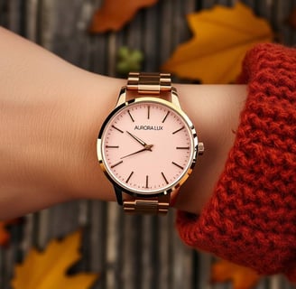 Jam tangan rose gold