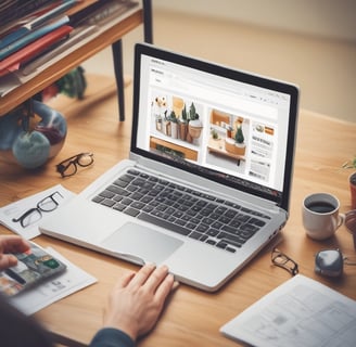 Wooden Scrabble tiles spell out the words 'INTERNET MARKETING' on a textured wooden surface.