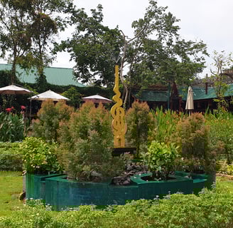 Circular Garden.
