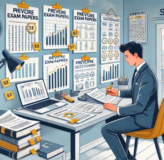 oposiciones. exámenes anteriores. analizar