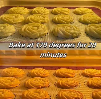 Beautiful macaron cookies