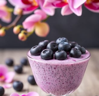 Blueberry Chia Pudding