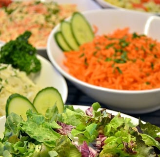 Healthy vegetables close up