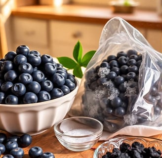 Fresh, Frozen and Dried Blueberries