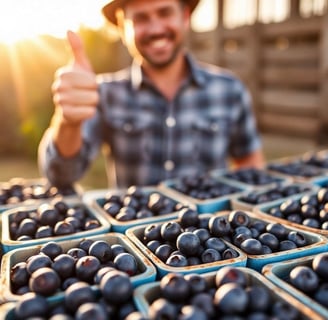 Thumbs Up to Eating Blueberries on Keto