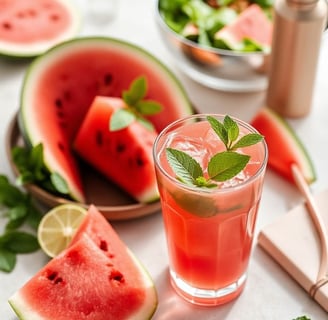 Quick Watermelon Drink Recipe