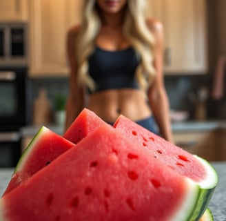Refreshing Watermelon Snack
