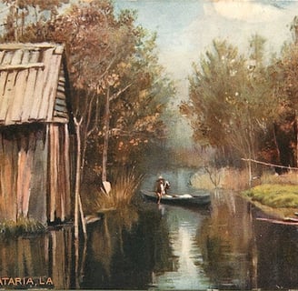 Barataria, l 'ile de la Nouvelle-Orléans avec Jean Lafitte