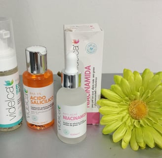 Kit de productos para la piel control de acné