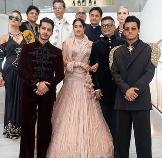 Janhvi Kapoor and Ishan Khattar at Cannes 2025