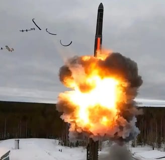 Russian launched Oreshnik Missile (on Ukraine)