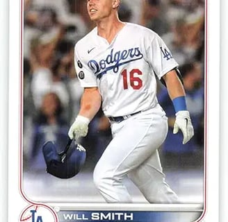 2022 TOPPS #83 WILL SMITH DODGERS BASEBALL MLB