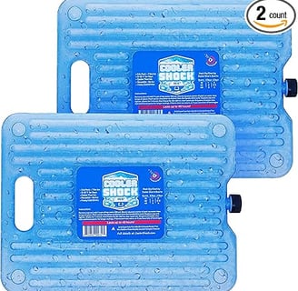  Reusable, Premium, Large Ice Pack set for long-term use.