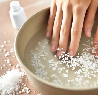 Saltwater soak for nail fungus:A cost-effective, natural solution to promote healthier, cleaner nail