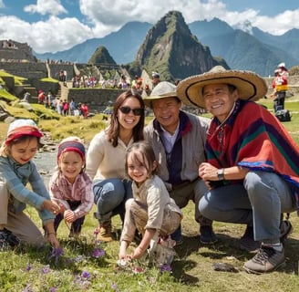 Faire de l'excursion en famille ,Visiter l'amerique latine  et Machu Picchu
