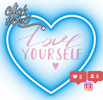 Cayla Henri Wax Melts: a heart shaped sign with the words i love yourself