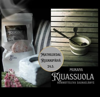 Ruukkipäivässä Mathildedalissa myös Kiuassuola -tuotteet