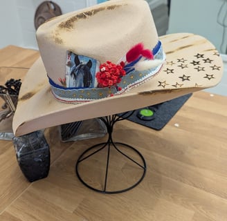 Customized Hat with Flare