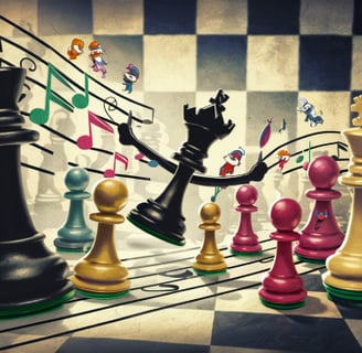 harmonie échecs musique