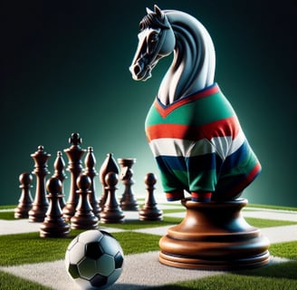 Le cavalier aux échecs