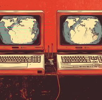 two laptops networking together