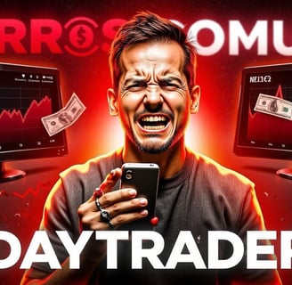 erros comuns que os Daytraders cometem operando no Intraday.