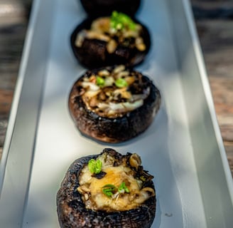 Bocados gourmet para eventos en Málaga. Cocina creativa y presentación cuidada