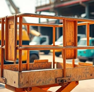 Cesta elevadora de segunda mano