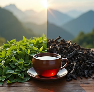 a cup of tea and a cup of tea
