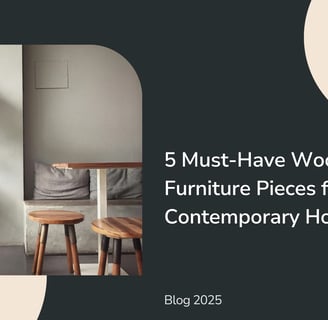 modern wooden furniture