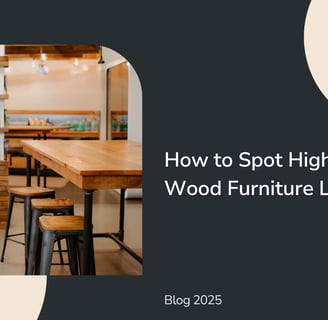 high-quality wood furniture