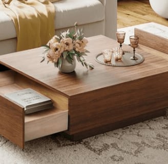 Handcrafted wooden furniture for modern homes
