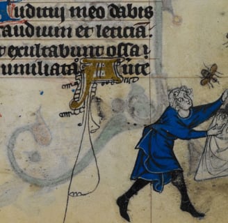 Detail of Maastricht Book of Hours, BL Stowe MS.17, f. 148r