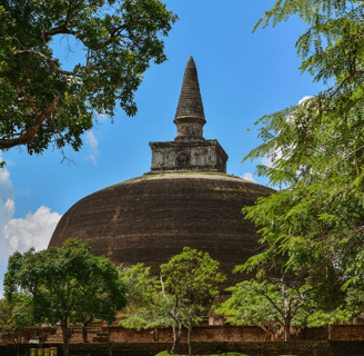 Stupa at Polonnaruwa