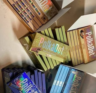 Polkadot Chocolate Bars for sale