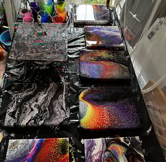 Acrylique Pouring Atelier 
