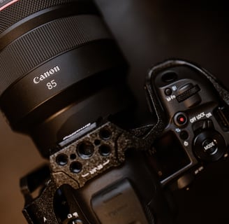 Appareil photo Canon R5MKII et objectif RF 85mm F/1,2