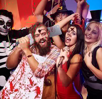 Karaoke Session Barcelona: Halloween Style