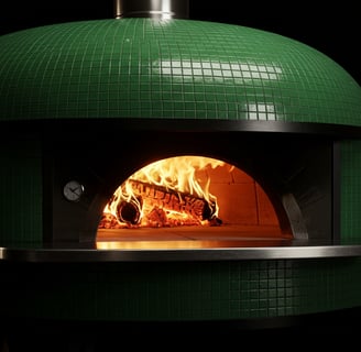horno napolitano verde