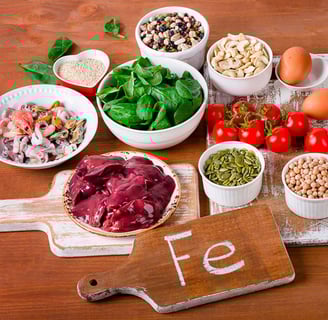 дефіцин заліза в організмі людини