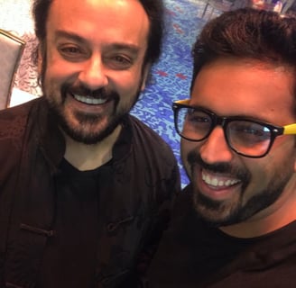 Adnan Sami with Manas Katyal