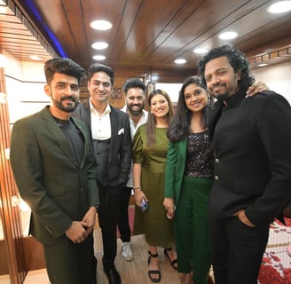 Mohd Irfaan, Amit Mishra, Nakash Aziz, Antara Mitra for Live Event with Manas Katyal