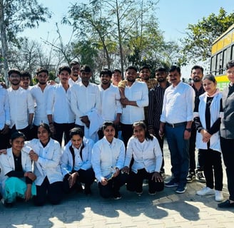 Students of hisar institute of nursing