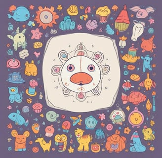 A baby with curly hair smiles broadly while sticking out their tongue. They are wearing a blue outfit with a small dinosaur logo and a white bib. The baby is held closely by an adult, who also smiles and wears a wristband. Natural light highlights their joyful expressions.