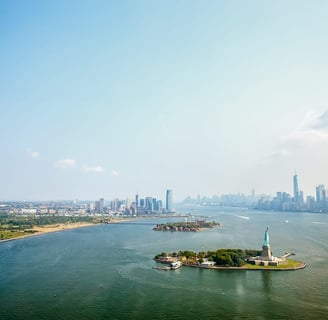 Excursion en hélicoptère sur l'île de Manhattan new york culturelle