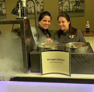 Liquid ntrogenIce cream catering Richmond, Va